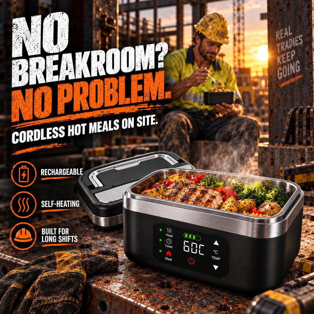 YAKKA Self-Heating Lunch Box - Portable Food Warmer