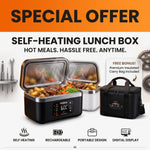 YAKKA Self-Heating Lunch Box - Portable Food Warmer (Upto 1.2 L)